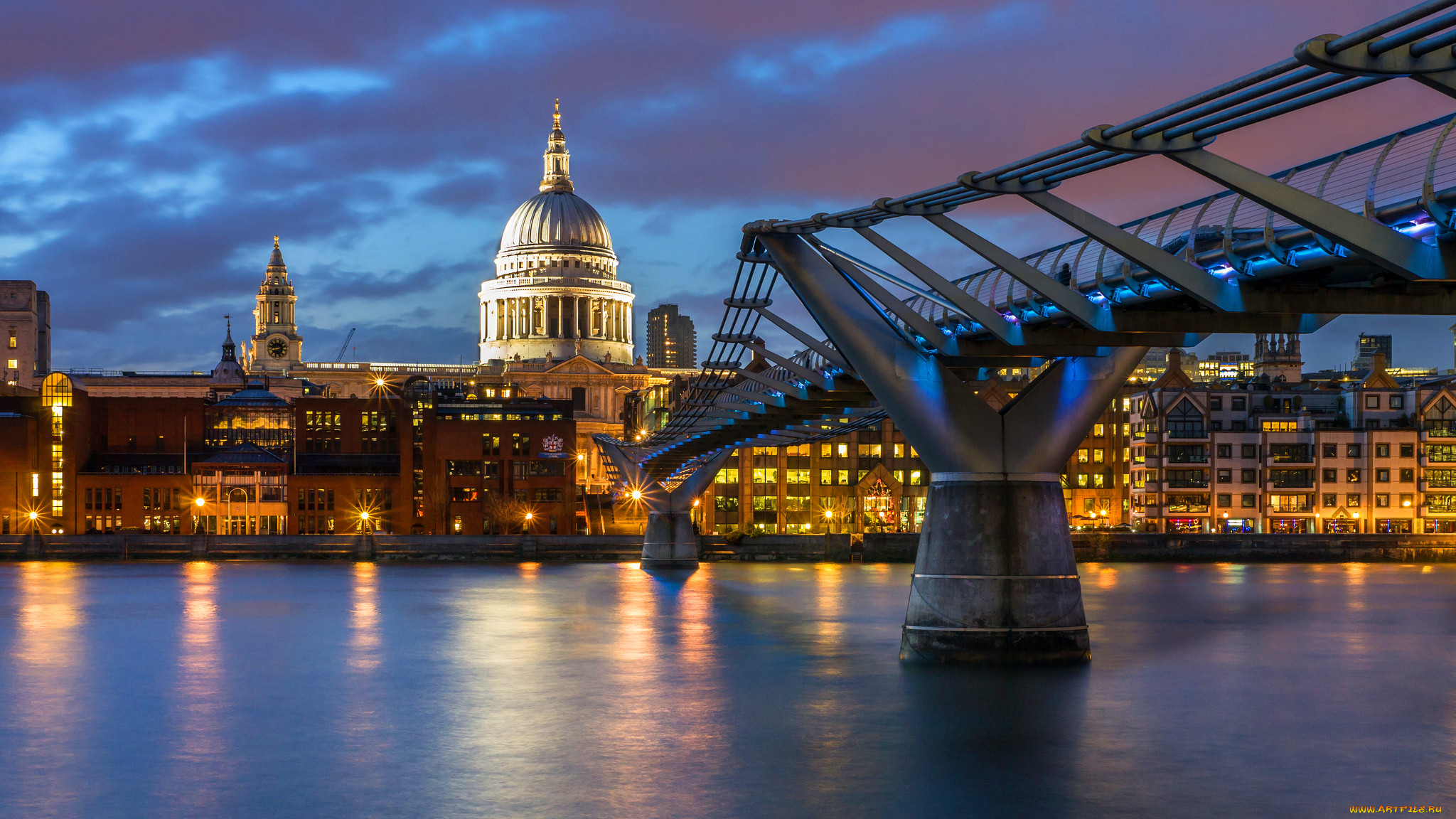 , , , , , , london, millennium bridge, , st paul's cathedral, england, , great britain, , , , , , , , thames, , , , , , 